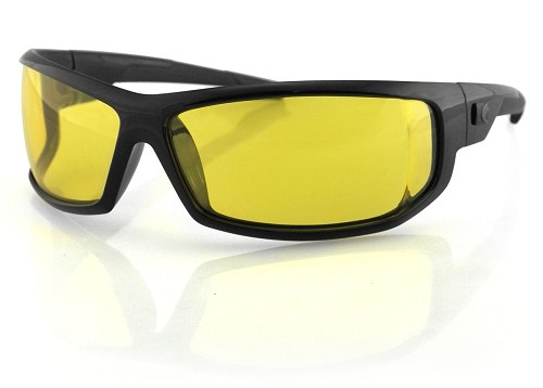 Bobster AXL Sunglasses Yellow Lenses 